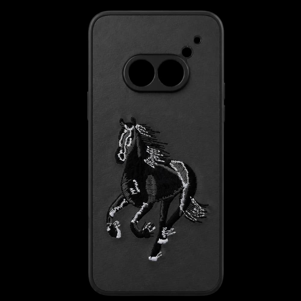 Nothing Phone 2a Black Polo Cover - Black